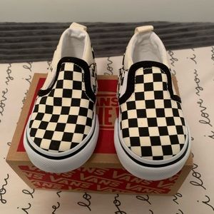 Vans toddler shoes size 5